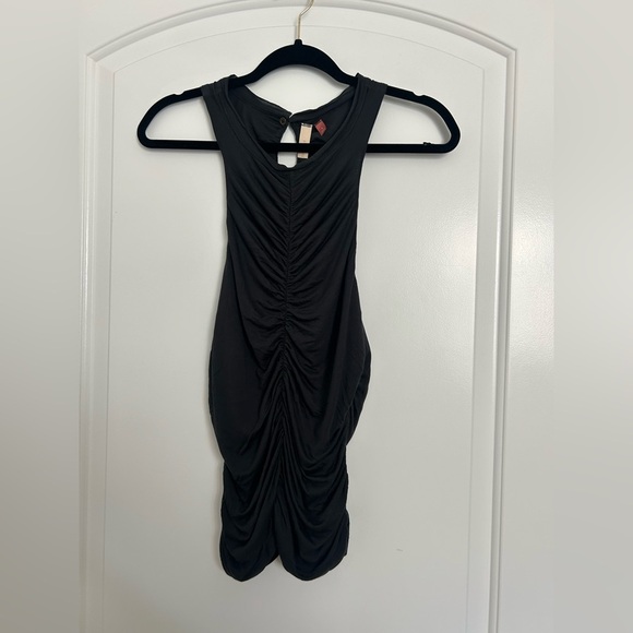 Pilcro Anthropolgie ruched 90s raceeback tank size large - Picture 4 of 9